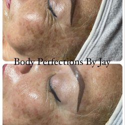 Goddess Glow - This was my facial done by Jay before and after what a difference, so amazing. You will not be disappointed. Prices are very fair as well.