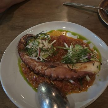 Mi Tocaya Antojeria - Pulpo/octopus in tomato sauce - Mexican Near Me - Chicago, Illinois