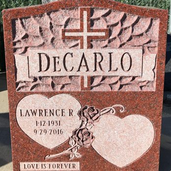 St. Charles Monuments - India Red Memorial with Sea Shell Background - Funeral Services & Cemeteries Near Me - West Babylon, New York St. Charles Monuments - India Red Memorial with Sea Shell Background - Funeral Services & Cemeteries Near Me - West Babylon, New York
