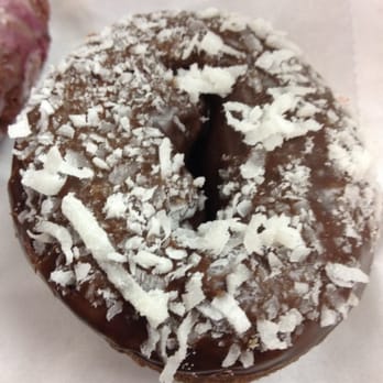 Friendly Donuts - Free Donut with Yelp Check in and any purchase. It was very dry :( - Donuts Near Me - Orange, California Friendly Donuts - Free Donut with Yelp Check in and any purchase. It was very dry :( - Donuts Near Me - Orange, California
