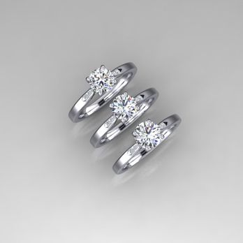 Or Diamond - Renders in varying diamond sizes. - Jewelry Near Me - San Jose, California Or Diamond - Renders in varying diamond sizes. - Jewelry Near Me - San Jose, California