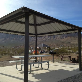 Red Rock Campground - Covered picnic benches - Hiking Near Me - Las Vegas, Nevada