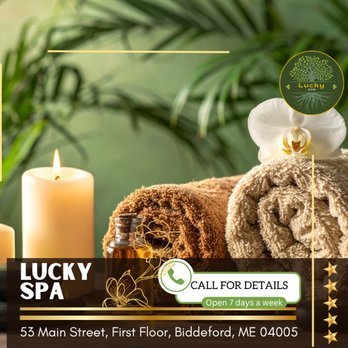 Lucky Spa - Massage Near Me - Biddeford, Maine Lucky Spa - Massage Near Me - Biddeford, Maine