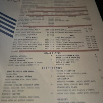 Kisbee on the Roof - Menu 10/21/22 - Bars Near Me - Denver, Colorado