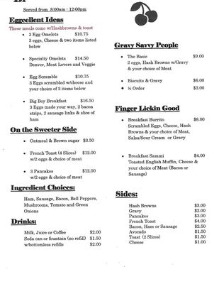 Menu photo 5 Cherries Snackshack Junction City, OR Menu photo 5 Cherries Snackshack Junction City, OR