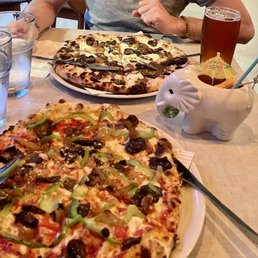Mushroom and Onion Pizza