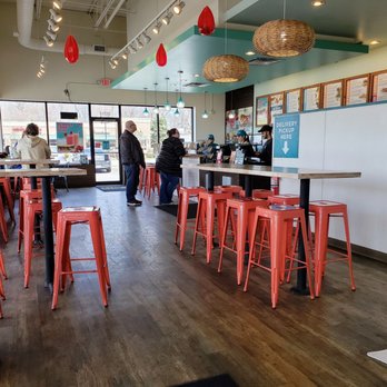 Tropical Smoothie Cafe - Dining Area at Tropical Smoothie Cafe Toledo Monroe St. - Juice Bars & Smoothies Near Me - Toledo, Ohio Tropical Smoothie Cafe - Dining Area at Tropical Smoothie Cafe Toledo Monroe St. - Juice Bars & Smoothies Near Me - Toledo, Ohio
