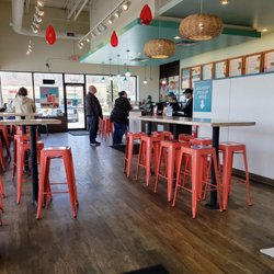 Dining Area at Tropical Smoothie Cafe Toledo Monroe St.