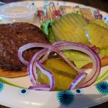 Stoneville Saloon - Bison burger - Dive Bars Near Me - Alzada, Montana Stoneville Saloon - Bison burger - Dive Bars Near Me - Alzada, Montana