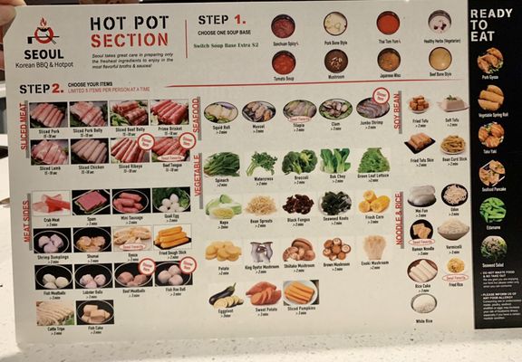 Menu photo 5 Seoul Korean Charlottesville, VA