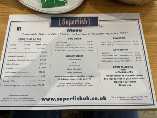 Menu photo 2 Superfish Morden, SRY