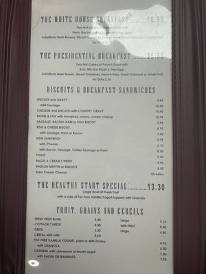 Menu photo 5 The White House Restaurant Atlanta, GA