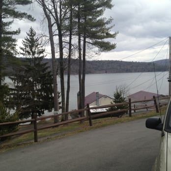 Lake 'N Pines Motel - View from our room - Hotels Near Me - Cooperstown, New York Lake 'N Pines Motel - View from our room - Hotels Near Me - Cooperstown, New York