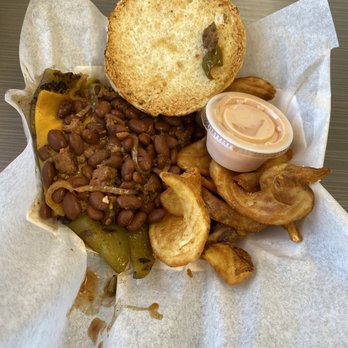 Patio Diner - Smothered Chili Burger - American Near Me - Blanding, Utah