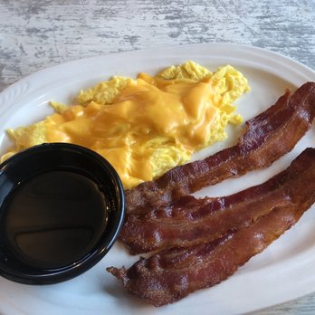 Breakfastime - Eggs with cheese. Bacon. - Breakfast & Brunch Near Me - Winston-Salem, North Carolina