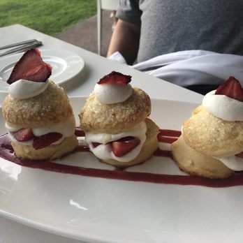 Brix - Strawberry with biscuits and cream - New American Near Me - Napa, California Brix - Strawberry with biscuits and cream - New American Near Me - Napa, California