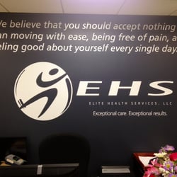Elite Health Services - "We believe you should accept nothing less than moving with ease, being free of pain, & feeling good about yourself every day"
