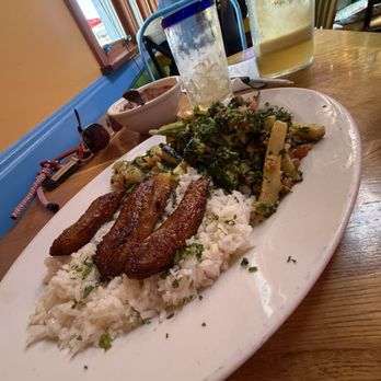 Cafe Brasil - Café Brasil - Vegetarian Plate - Brazilian Near Me - Los Angeles, California