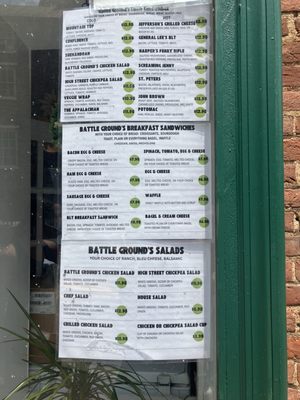 Menu photo 2 Battle Grounds Bakery & Coffee Harpers Ferry, WV