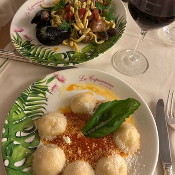 La Capannina - Ravioli Seafood pasta - Wine Bars Near Me - Capri, NA La Capannina - Ravioli Seafood pasta - Wine Bars Near Me - Capri, NA