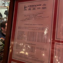 L'Entrecôte - Menu