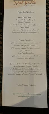 Menu photo 6 Del Valle Winery Livermore, CA Menu photo 6 Del Valle Winery Livermore, CA