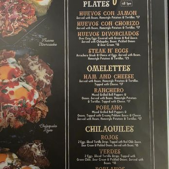 Tacos & Tequila - Menu as of 4/21/26 - Mexican Near Me - Menifee, California Tacos & Tequila - Menu as of 4/21/26 - Mexican Near Me - Menifee, California