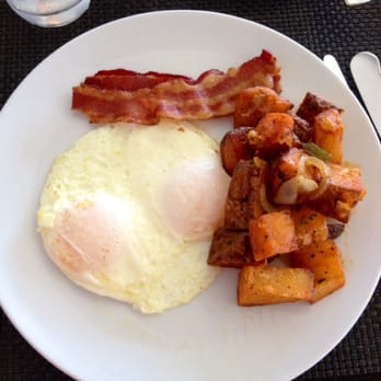 BLT Prime - Sunny side up eggs, bacon, and the best fried seasoned potatoes! - Steakhouses Near Me - Miami, Florida