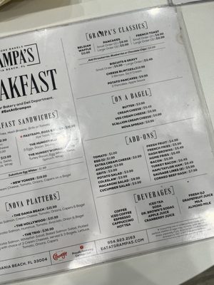 Menu photo 3 Grampa's Restaurant Hollywood, FL Menu photo 3 Grampa's Restaurant Hollywood, FL