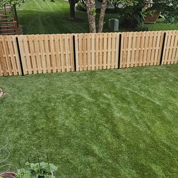 Advantage Fencing - Photo soon after 6 ft. fence was installed. - Fences & Gates Near Me - Omaha, Nebraska Advantage Fencing - Photo soon after 6 ft. fence was installed. - Fences & Gates Near Me - Omaha, Nebraska