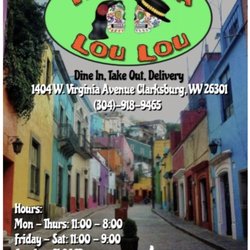 Taqueria Lou Lou - Menu Front Page