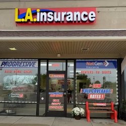 L.A. Insurance - The exterior office of the L.A. Insurance Agency located at 1933 North Mitchell St. in MI