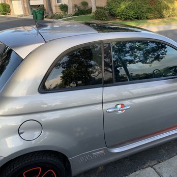Simmons Solar Control Window Tinting - Fiat 500e - Home Window Tinting Near Me - Carlsbad, California