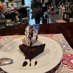 AVA Cucina - Chocolate brownie sundae.