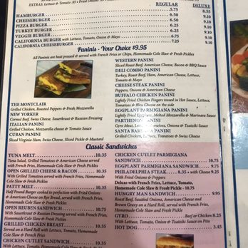 Montclair Diner - Menu - Diners Near Me - Montclair, New Jersey