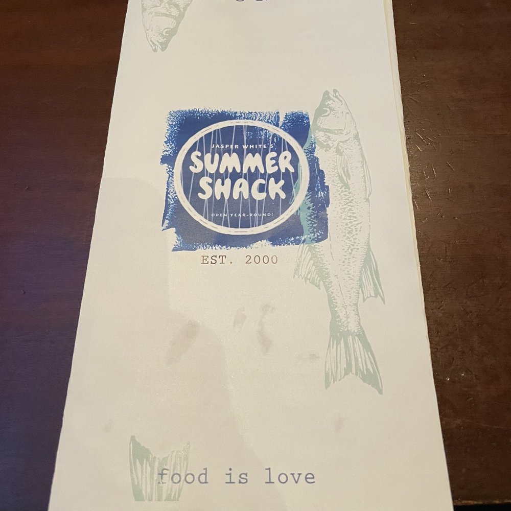 Summer Shack - Menu - Seafood Near Me - Uncasville, Connecticut