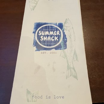 Summer Shack - Menu - Seafood Near Me - Uncasville, Connecticut