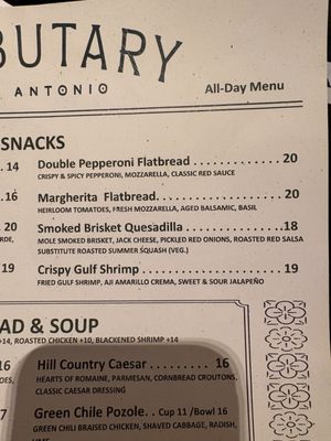 Menu photo 1 Tributary San Antonio, TX Menu photo 1 Tributary San Antonio, TX