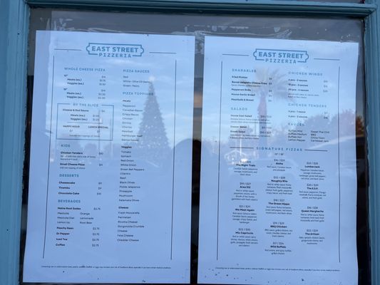 Menu photo 4 East St Pizzeria Hutto, TX Menu photo 4 East St Pizzeria Hutto, TX