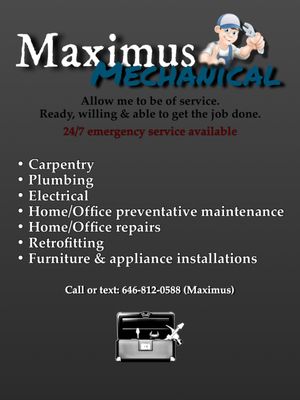 Maximus Mechanical Logo