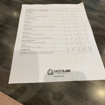 Beer Lab HI - Breweries Near Me - Aiea, Hawaii