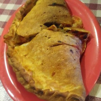 Big E Pizza - Sausage and mushroom calzone - Pizza Near Me - Signal Hill, California