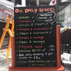 TortelliniCup - Sauces list
