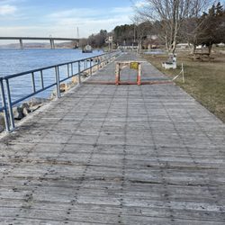 Ferry Landing State Park - Board walk (hazard spot)