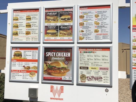 Menu photo 1 Whataburger Chandler, AZ Menu photo 1 Whataburger Chandler, AZ