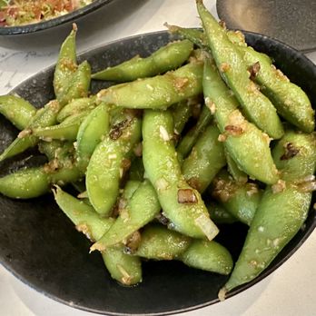 Aburi Sushi - Garlic edamame - Sushi Bars Near Me - Houston, Texas