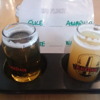 BlackStack Brewing - Slice & Amarillo flight - Venues & Event Spaces Near Me - Saint Paul, Minnesota