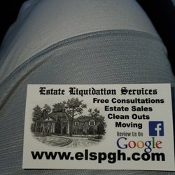 Estate Liquidation Services - Business card