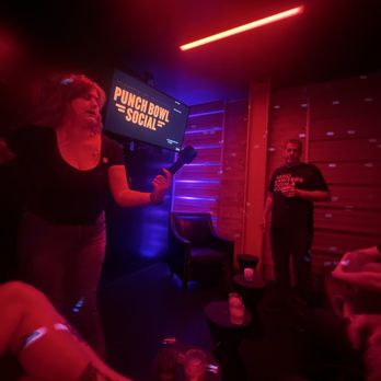 Punch Bowl Social - Such a fun place! Christain was able to get the karaoke bar up and running! Perfect way to end an amazing night! - Gastropubs Near Me - Austin, Texas