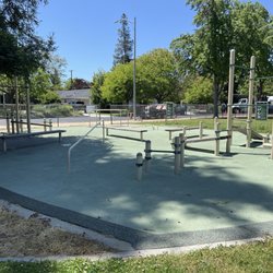 River Glen Park - It has playgrounds for both adults and kids!